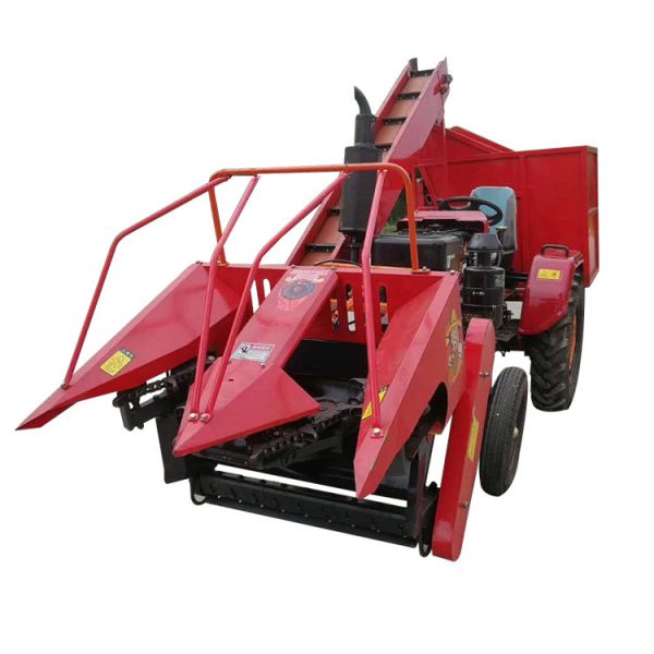 Corn harvester and picker